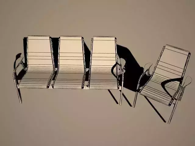 Chair lounge 3D model