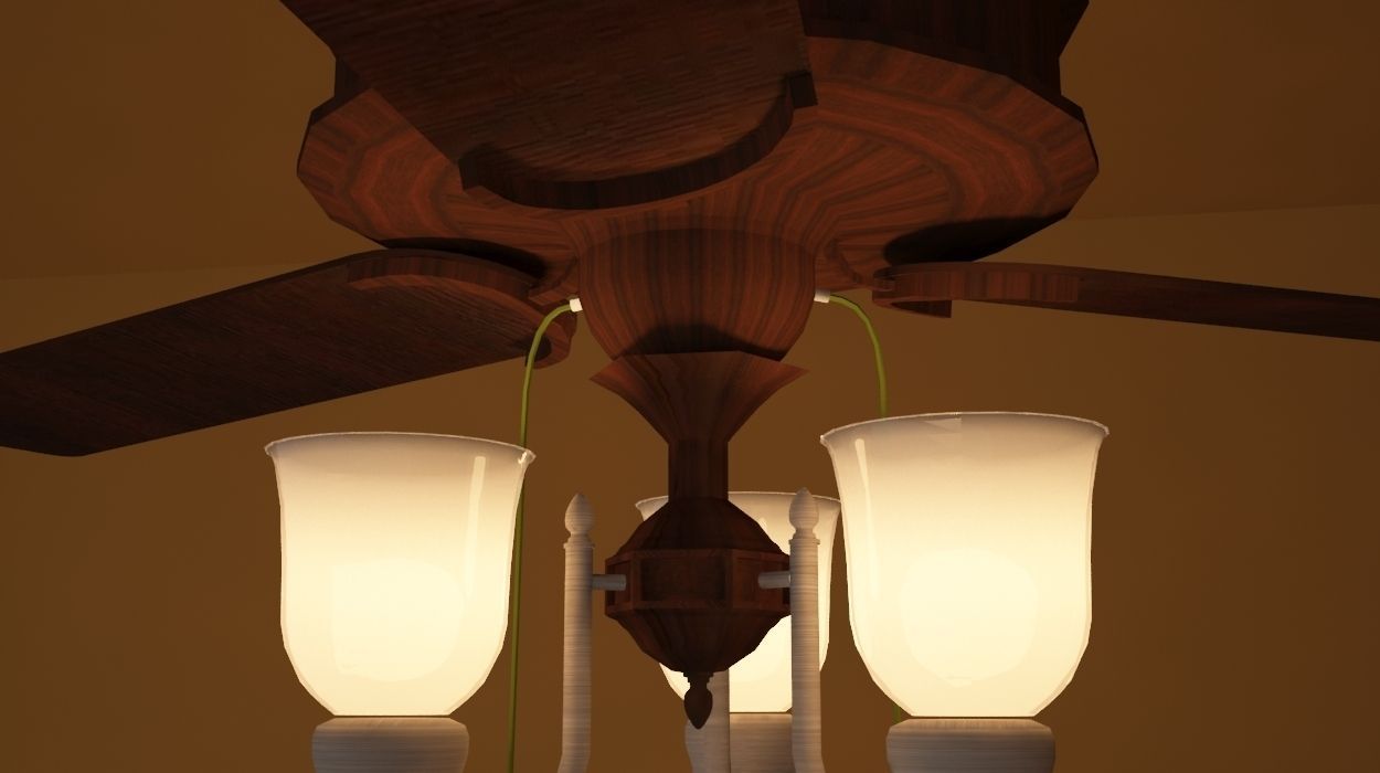 Chandelier - Lamp 3D model_4
