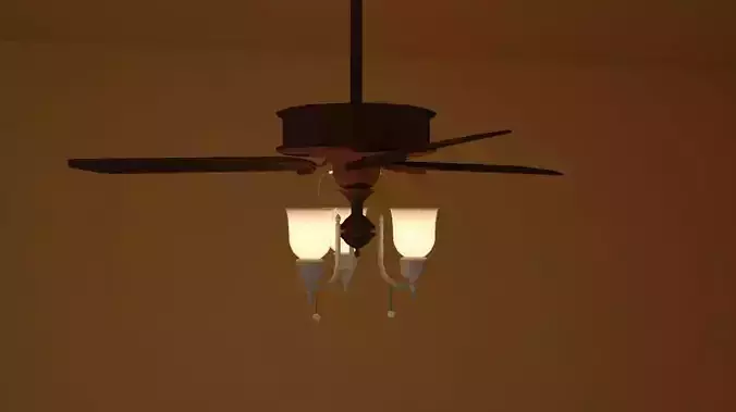 Chandelier - Lamp 3D model