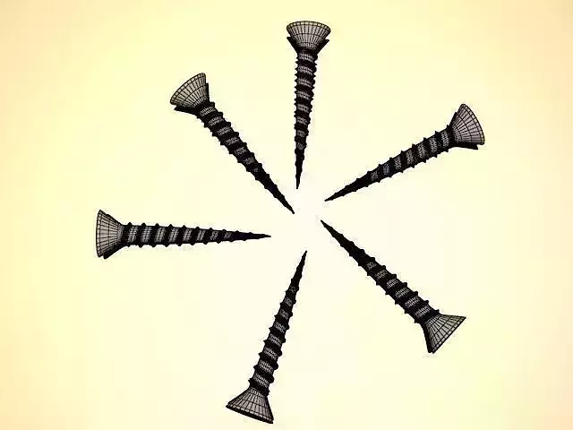 Screw screws in circle