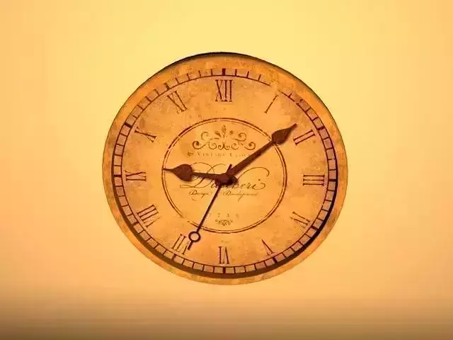 Wall Clock 3D model