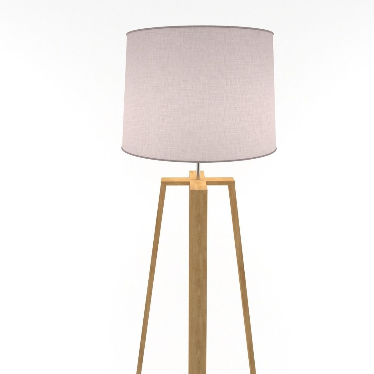 Floor Lamp A009 3D model_1