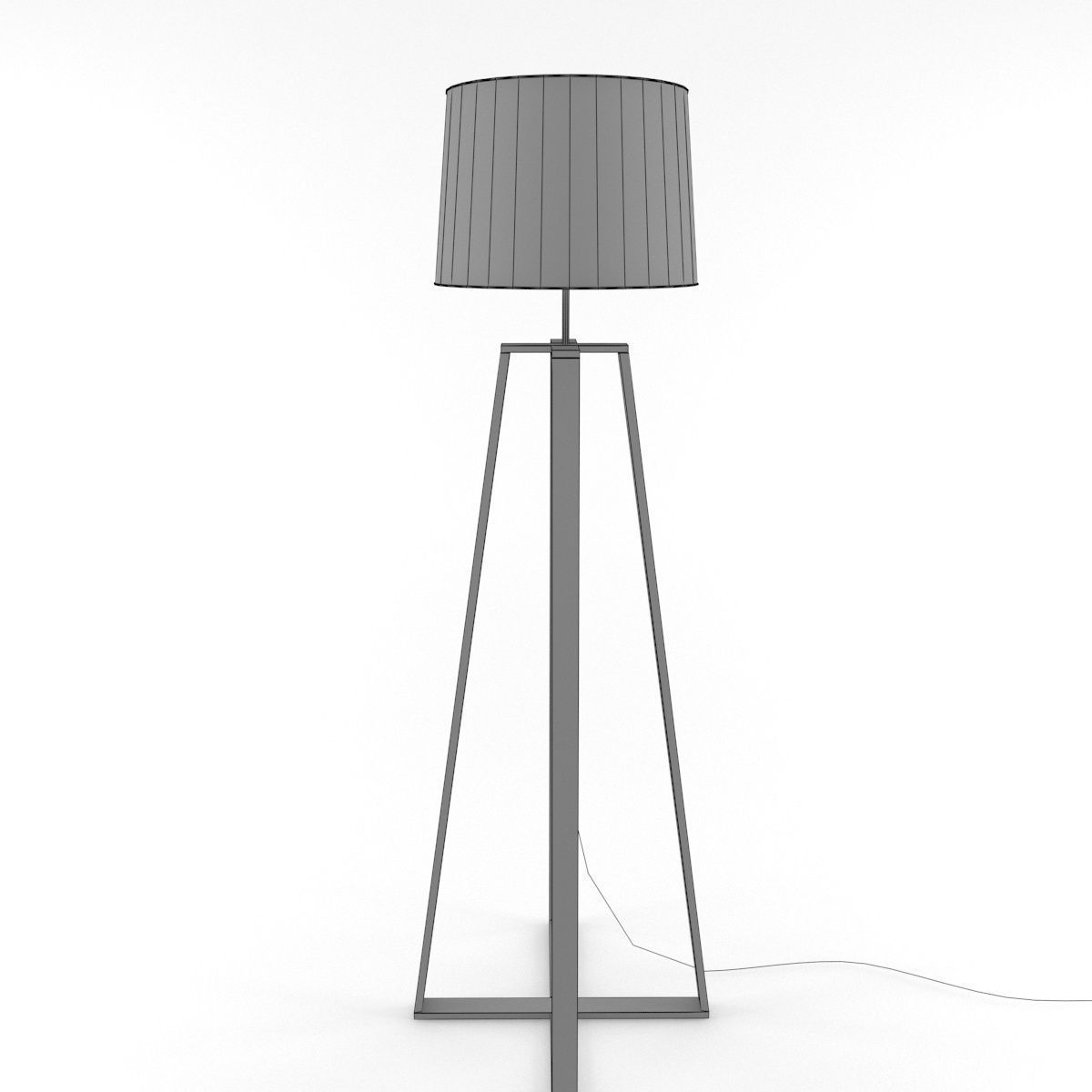 Floor Lamp A009 3D model_6