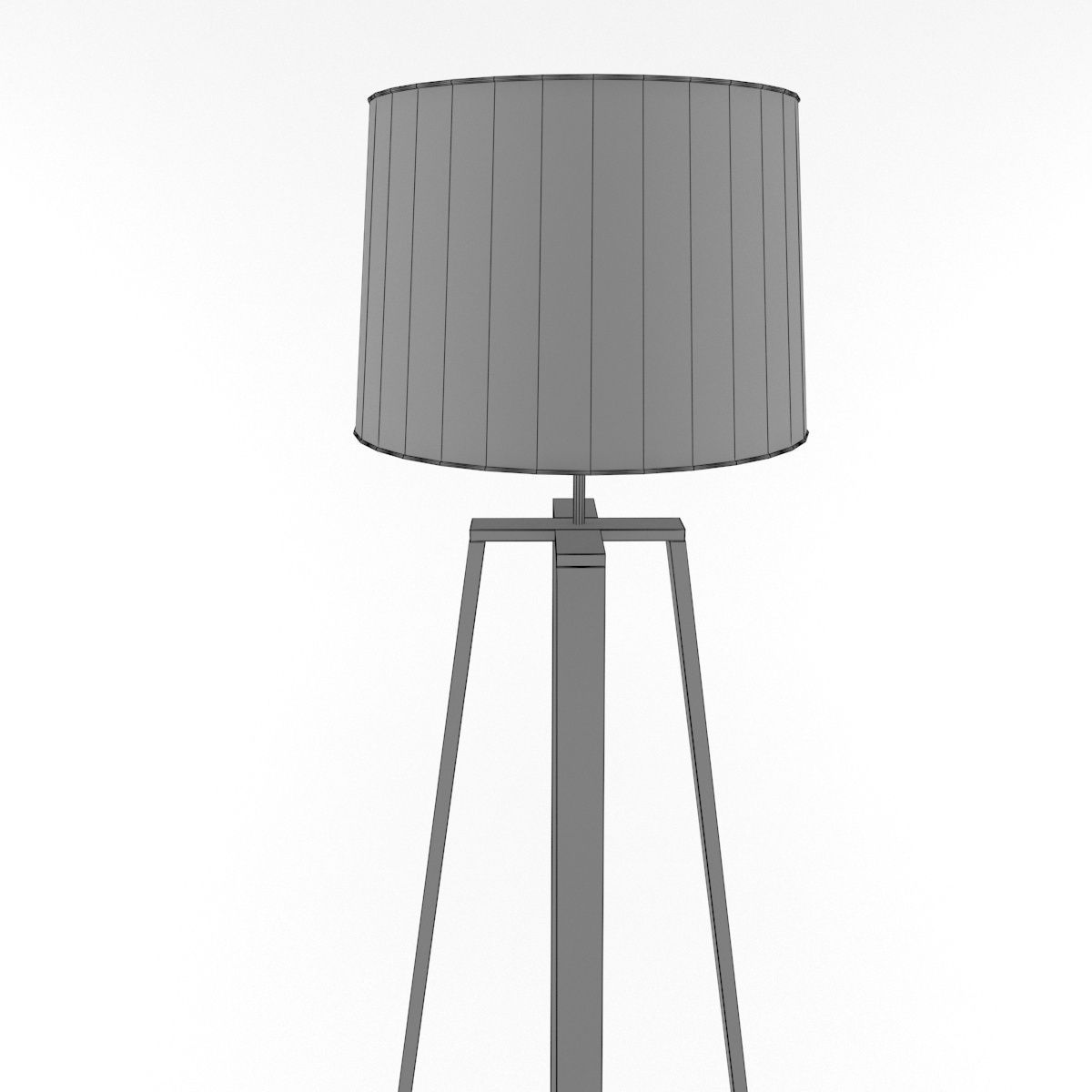 Floor Lamp A009 3D model_5