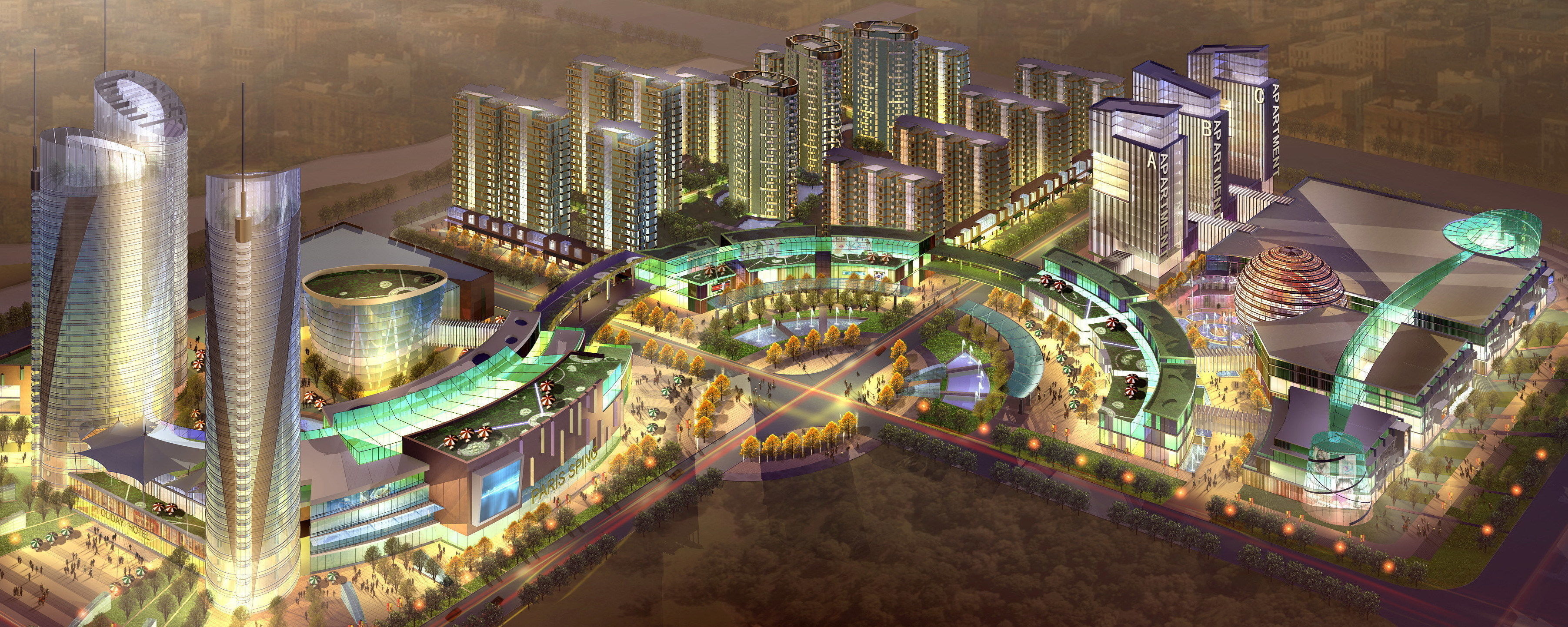 15 Cityscapes  Collection 3D model_1