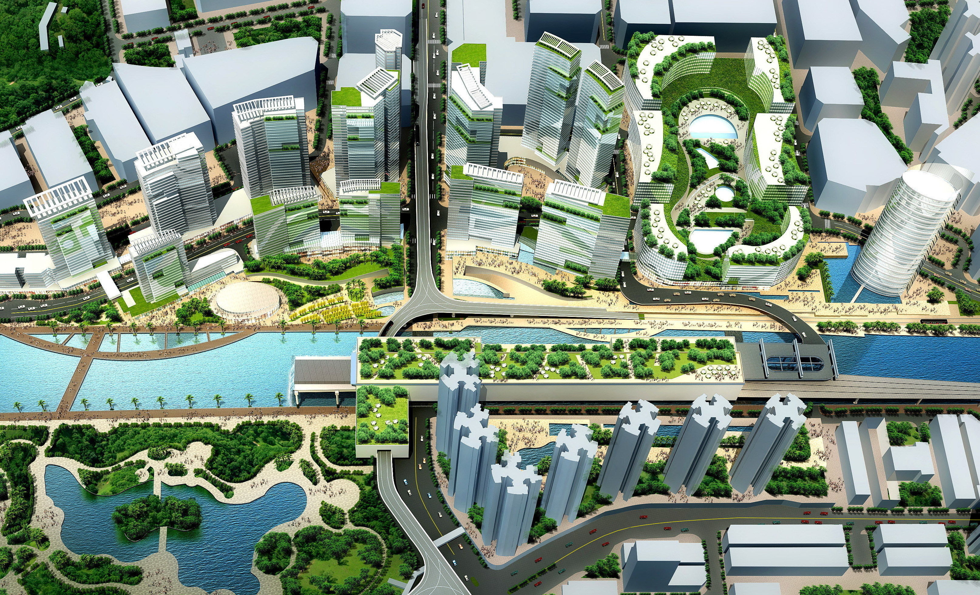 15 Cityscapes  Collection 3D model_8