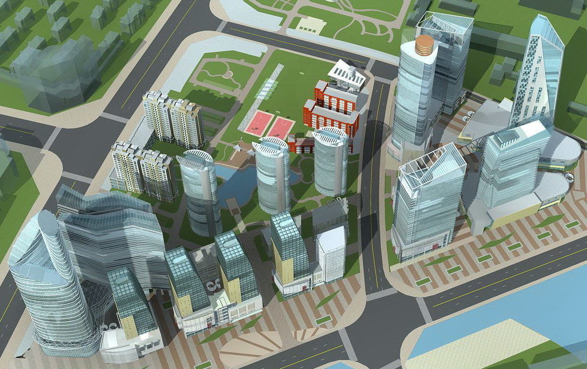 15 Cityscapes  Collection 3D model_9