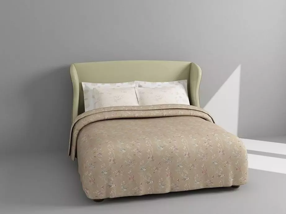 Vol2 Bed0001 VR 3D model_0
