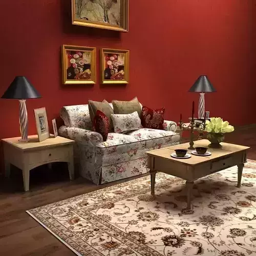 Sofa living room interior design