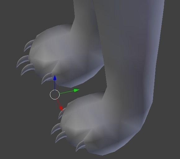 Domestic Cat Low-poly 3D model_8