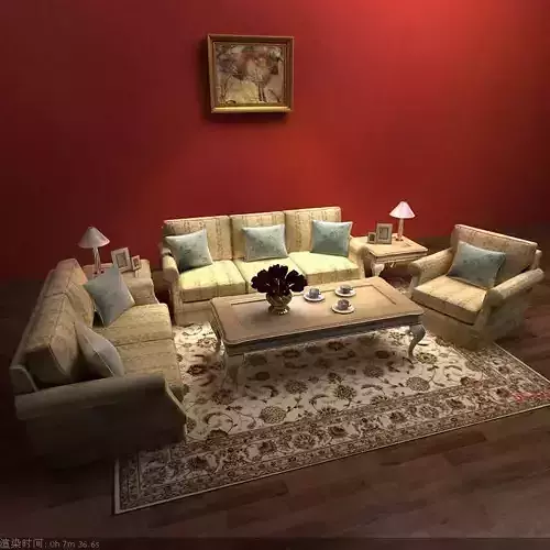 Sofa living room with walls