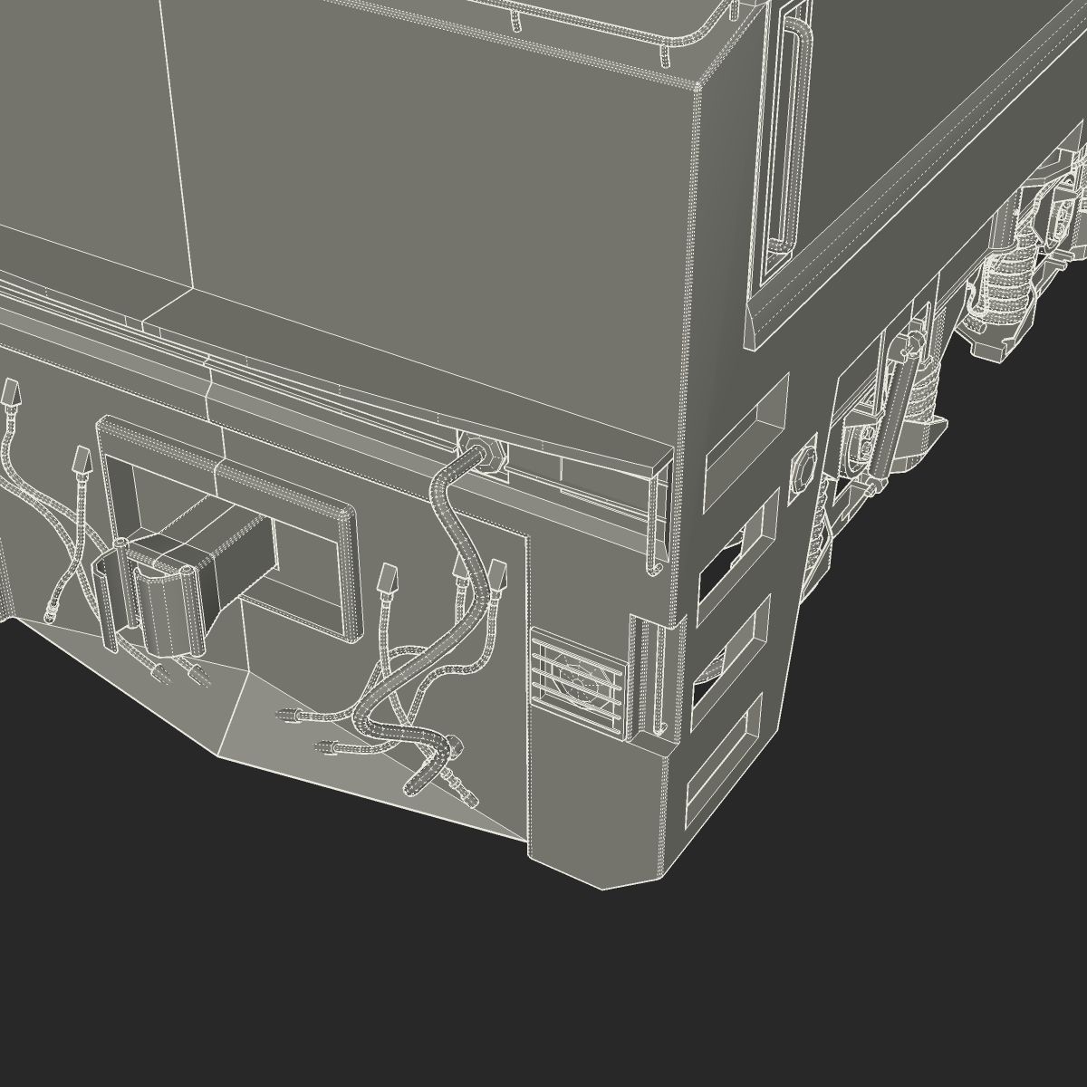 NR57 Australian Locomotive 3D model_19