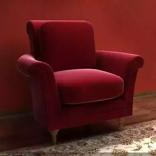 Sofa velvet chair