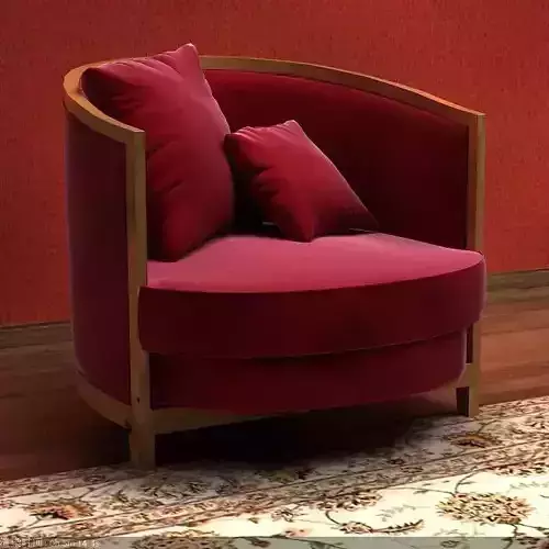 Sofa swivel chair velvet