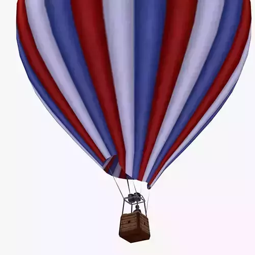 Hot Air Sports Balloon 3D model