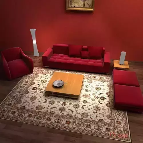 Sofa living room with furniture