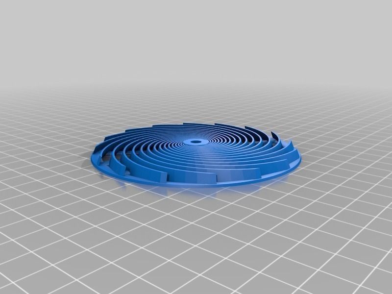 Phi Turbine 2 Free 3D print model_1