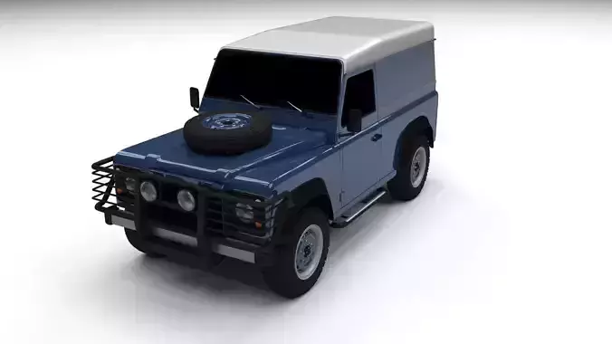 Land Rover Defender 90 Hard Top 3D model