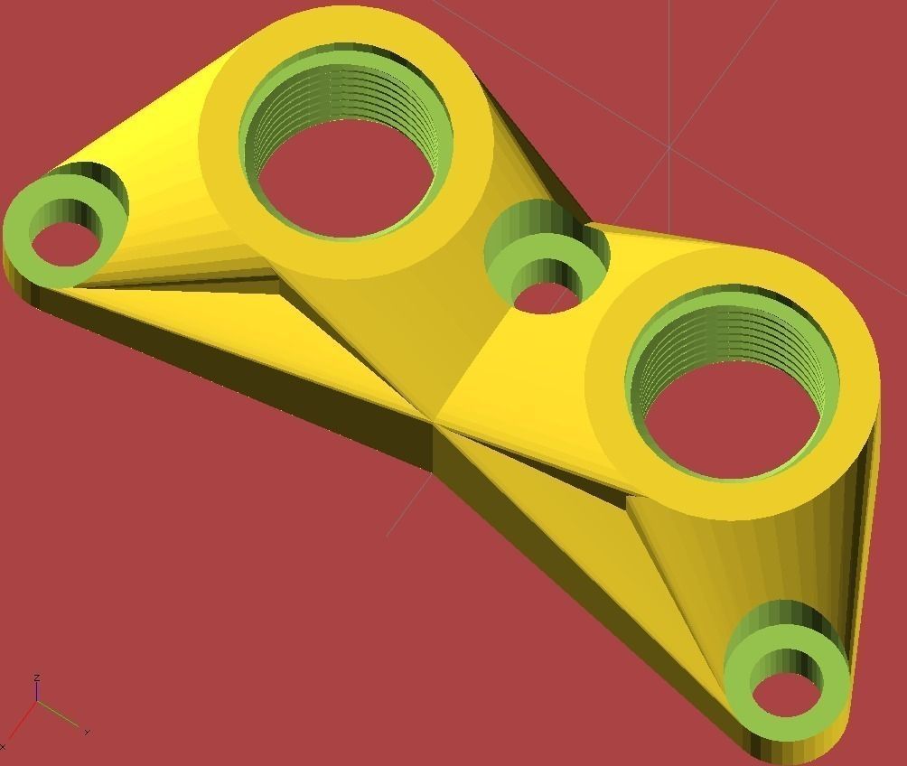 Ultimaker Rp 1 8 Bowden Push Fit Connector Free 3D print model_2