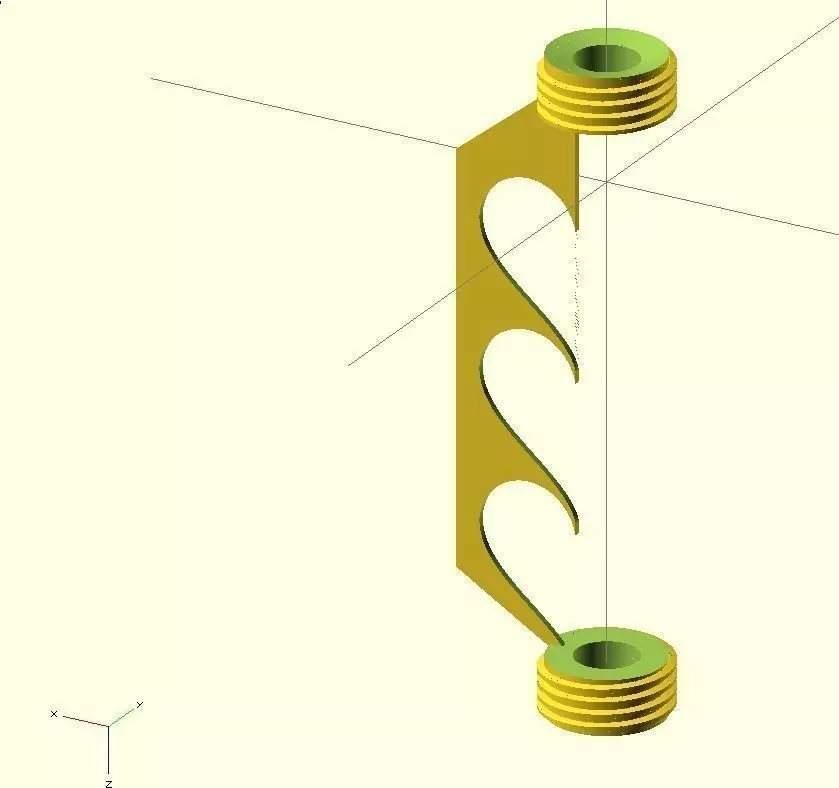 Tesla inspired One Way Valve Free 3D print model_0