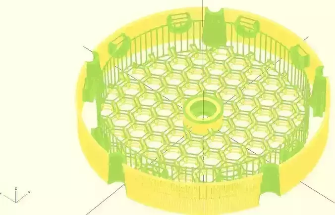 Magnetic Planetary Gear Free 3D print model