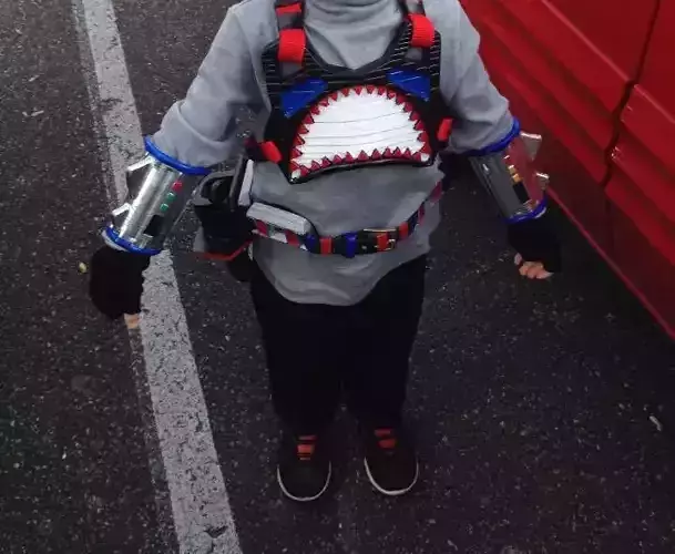 Shark Boy Costume Free 3D print model
