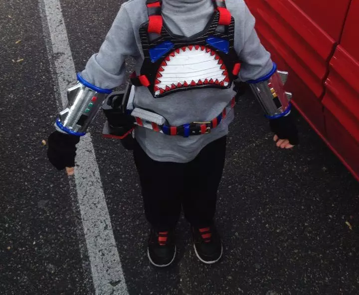 Shark Boy Costume Free 3D print model_0