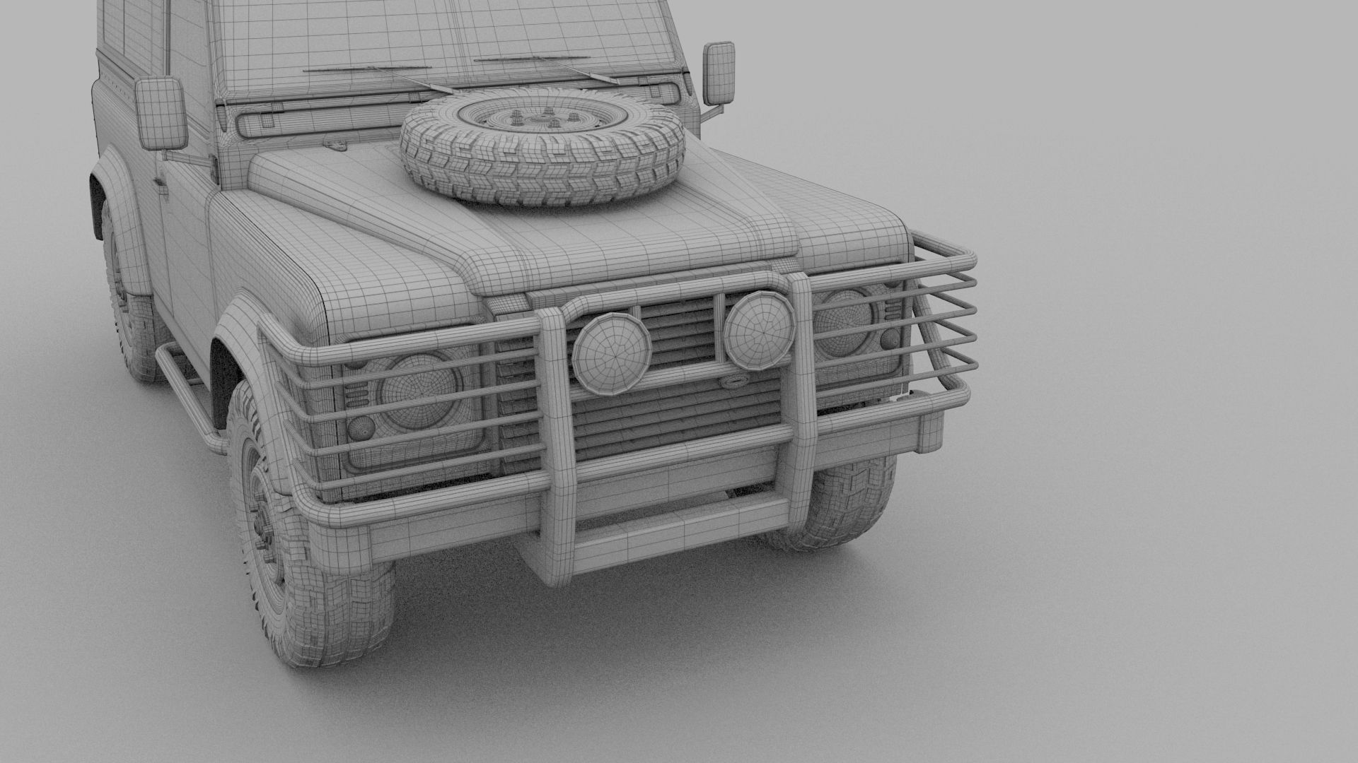 Land Rover Defender 90 Station Wagon 3D model_18