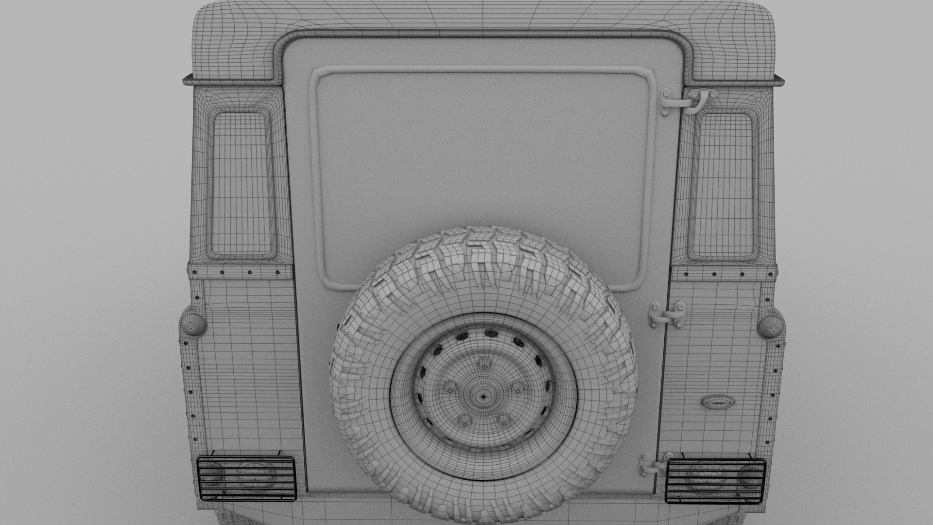Land Rover Defender 90 Station Wagon 3D model_16