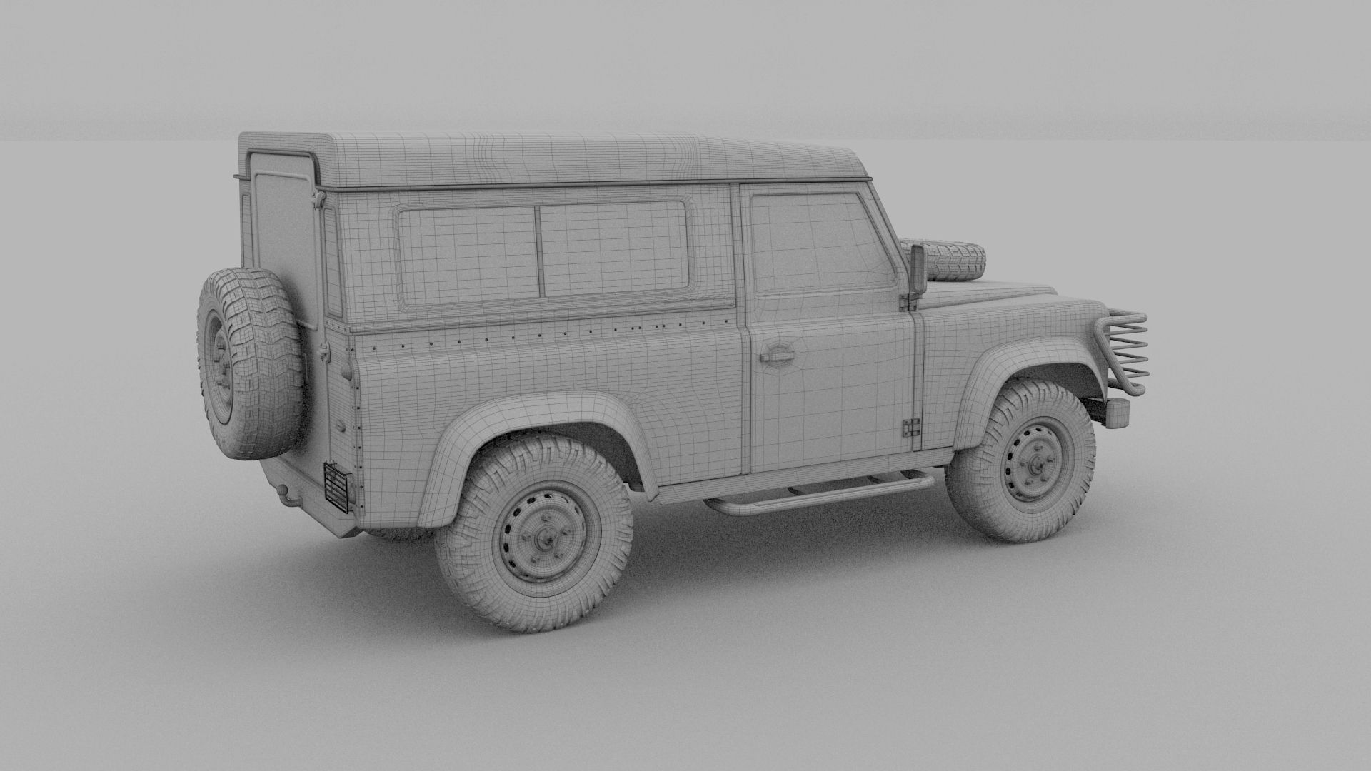 Land Rover Defender 90 Station Wagon 3D model_23