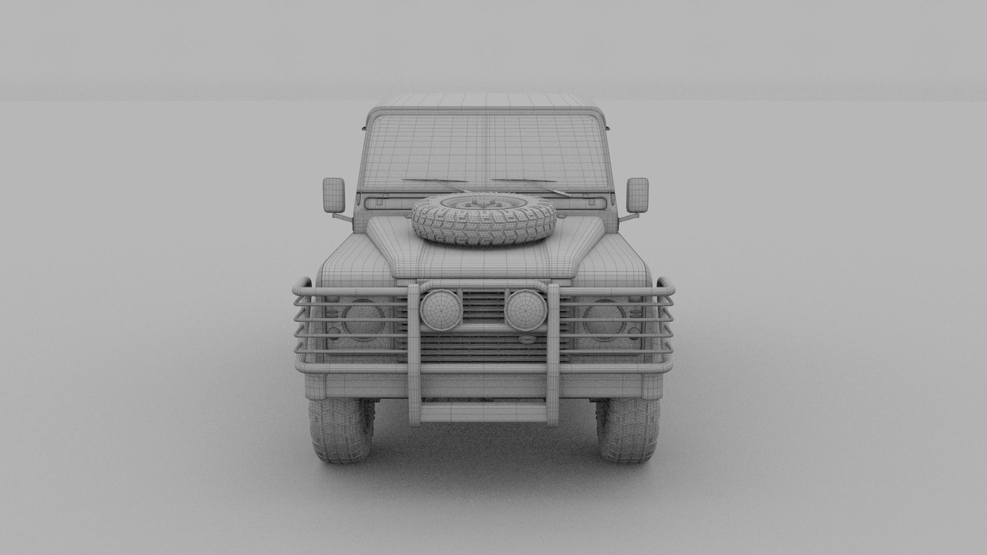 Land Rover Defender 90 Station Wagon 3D model_17