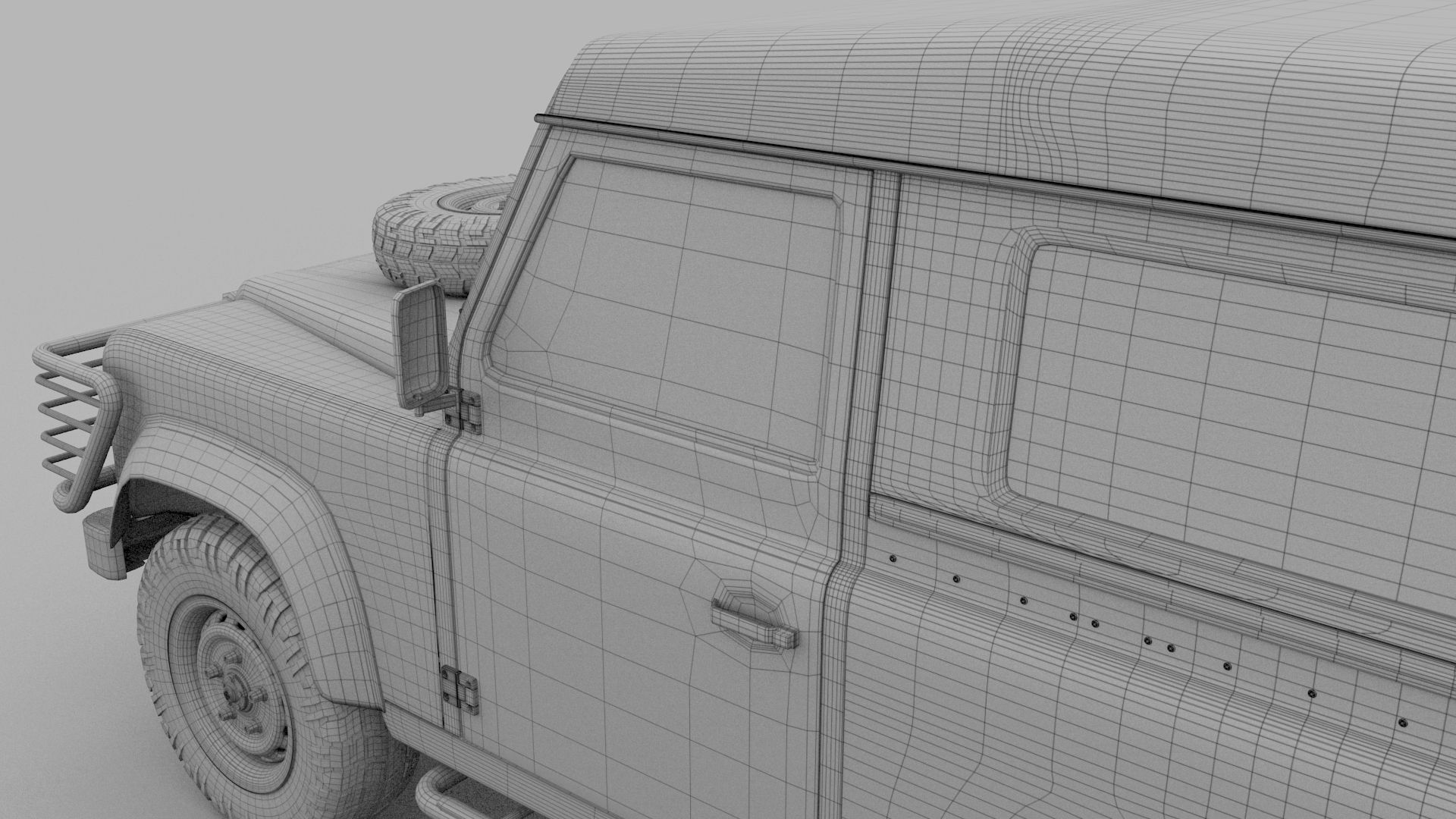 Land Rover Defender 90 Station Wagon 3D model_19