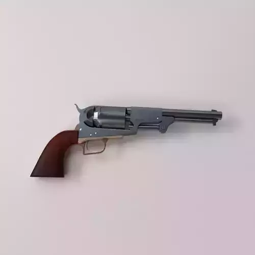Colt Dragoon 1848 3D model