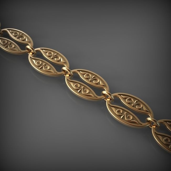 Chain Link 14 3D print model_0