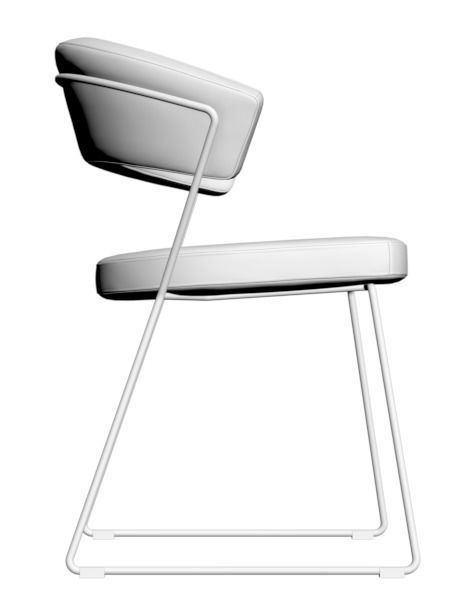 Calligaris New York Chair 3D model_1