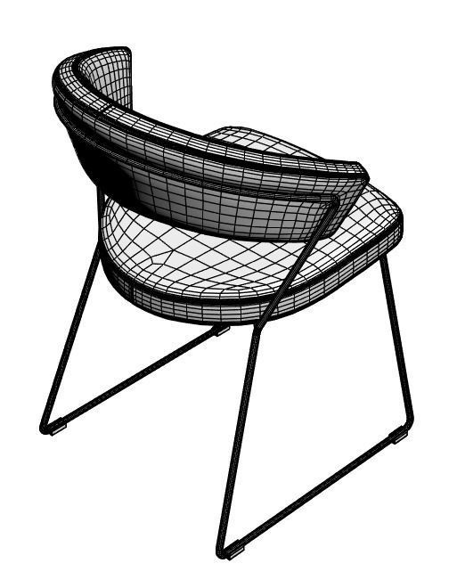 Calligaris New York Chair 3D model_6