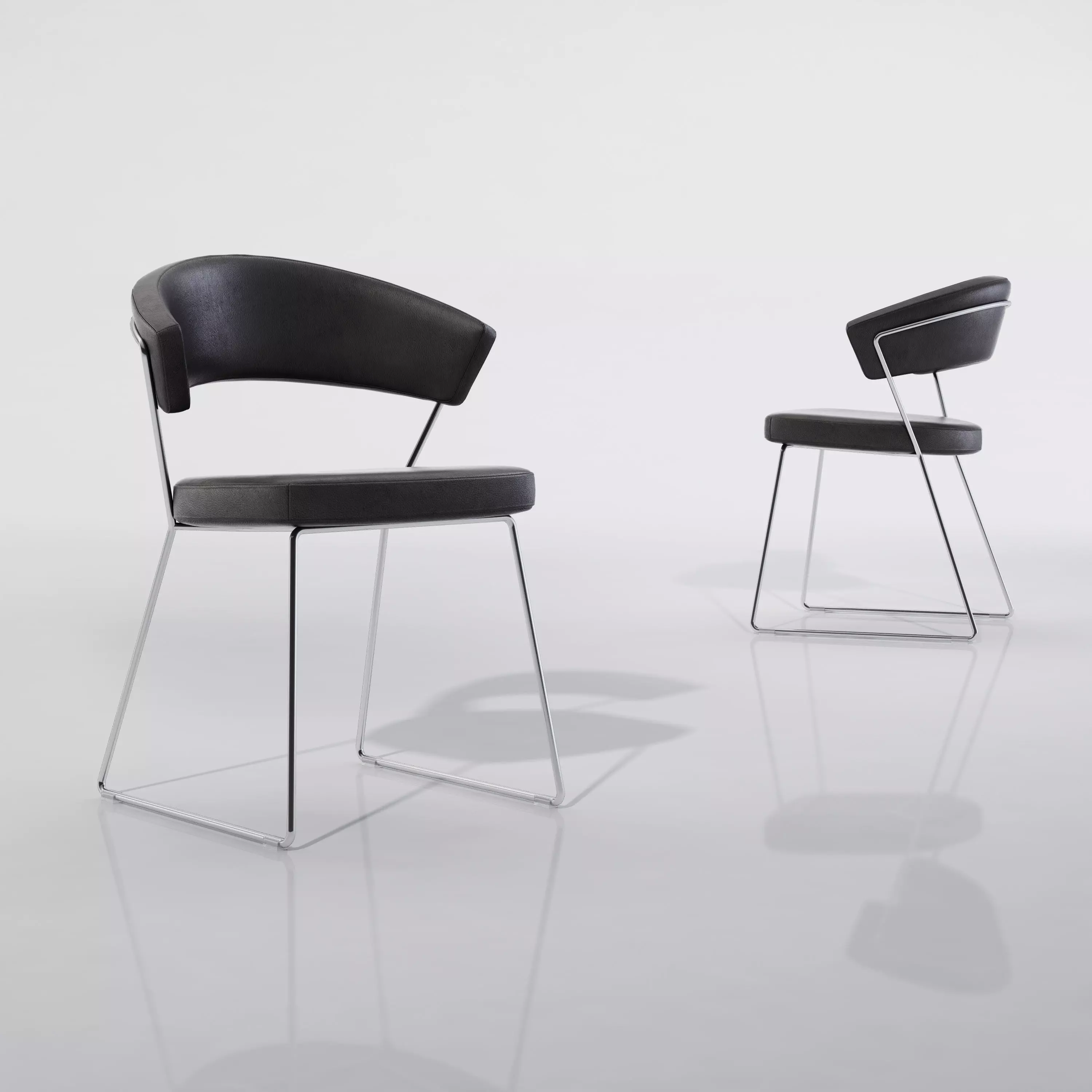 Calligaris New York Chair 3D model_0