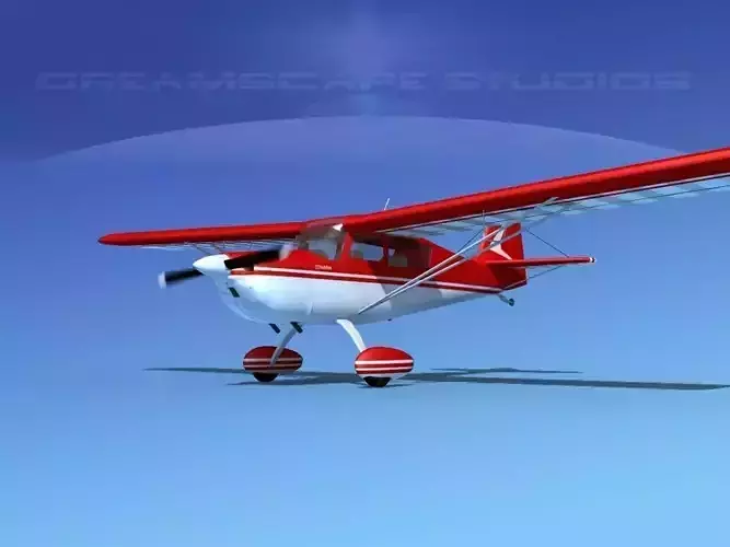 Bellanca Citabria 7KC V02 3D model
