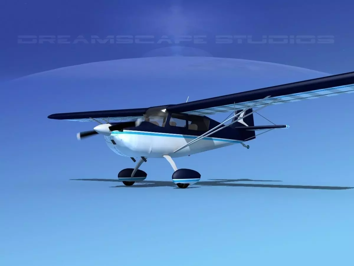 Bellanca Citabria 7KC V11 3D model