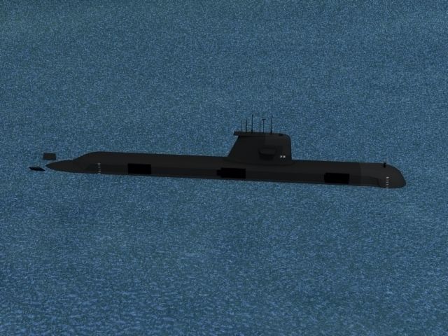 Collins Class HMAS Collins 73 3D model_6