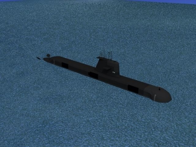 Collins Class HMAS Collins 73 3D model_5