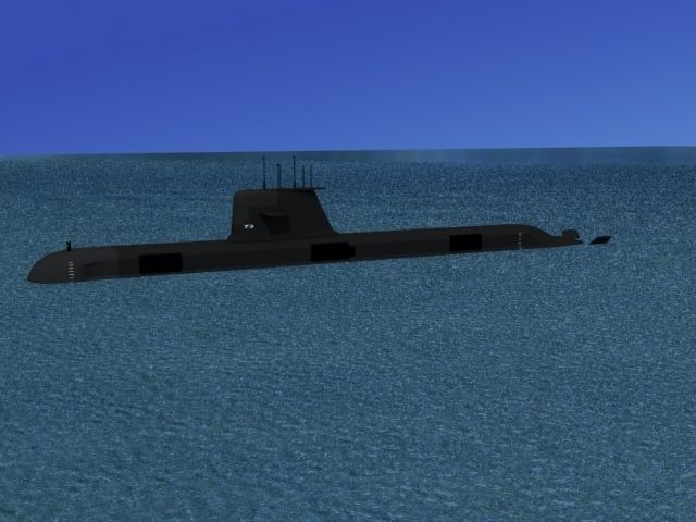 Collins Class HMAS Collins 73 3D model_2