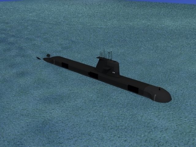 Collins Class HMAS Sheean 77 3D model_4
