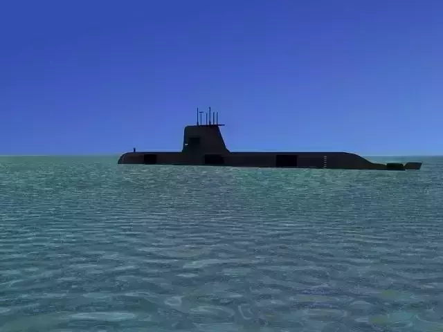 Collins Class HMAS Sheean 77 3D model
