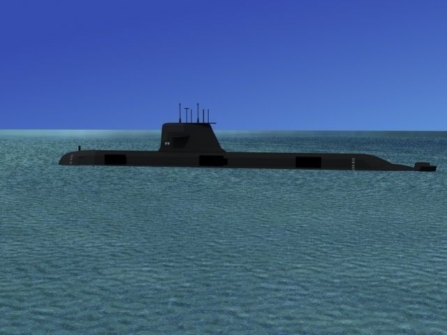 Collins Class HMAS Sheean 77 3D model_1