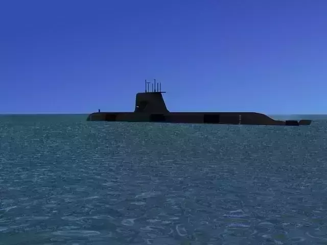 Collins Class HMAS Waller 75 3D model