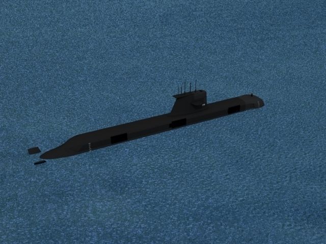 Collins Class HMAS Waller 75 3D model_5