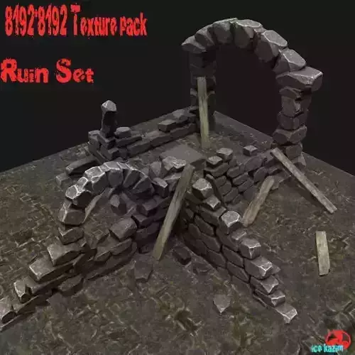 Ruin Set ruins