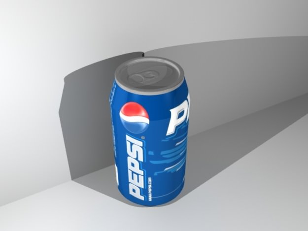 pepsi can 3D model_1
