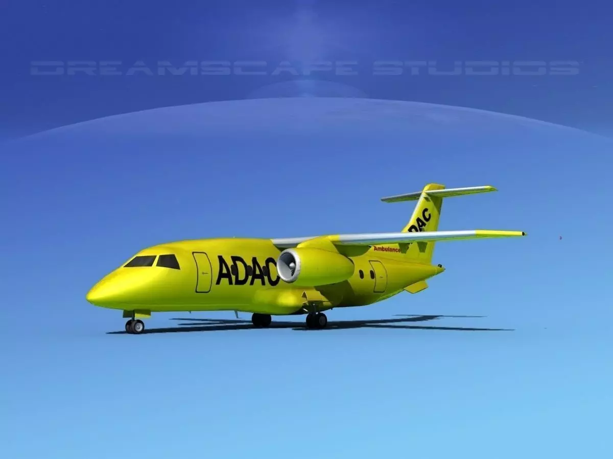 Dornier 328Jet ADAC 3D model